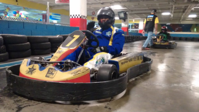 Alex Kidd - Piloto de Kart Indoor
